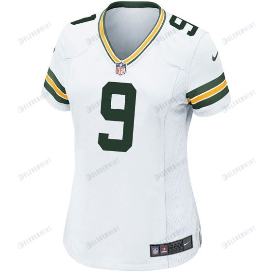 Christian Watson 9 Green Bay Packers Women Away Game Jersey - White