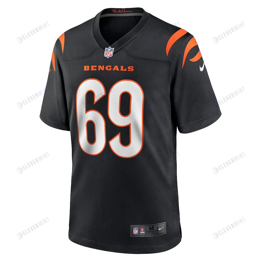 Raymond Johnson III Cincinnati Bengals Game Player Jersey - Black
