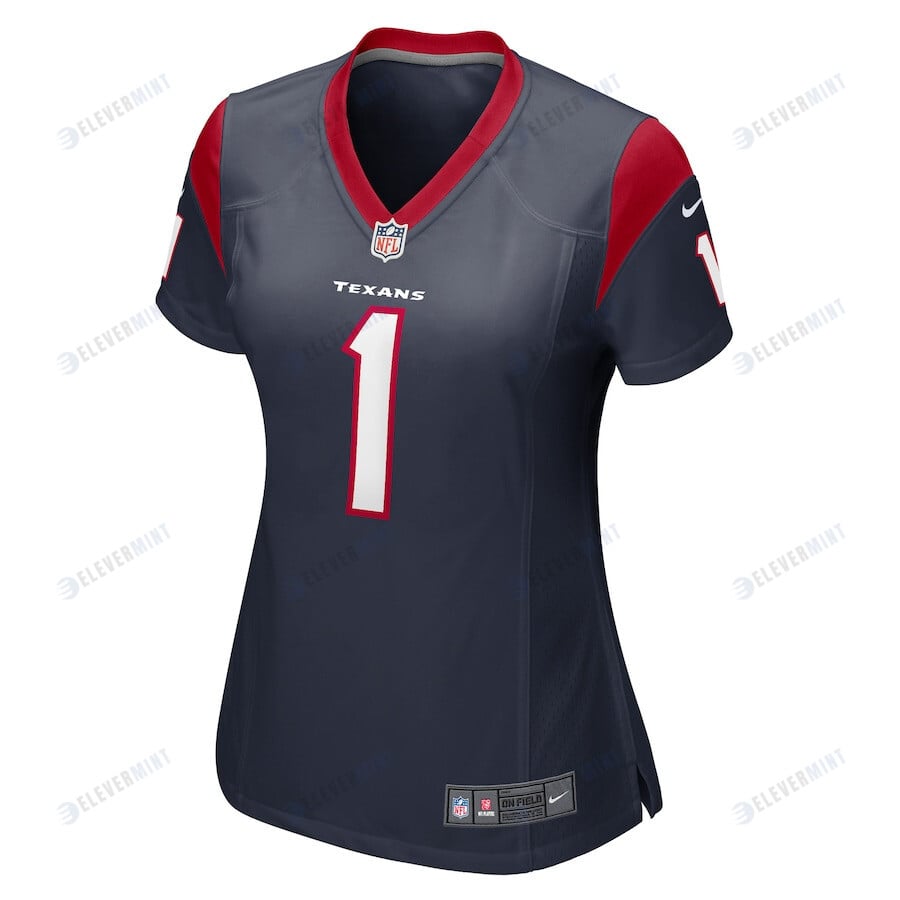 Tremon Smith Houston Texans Women's Team Game Player Jersey - Navy