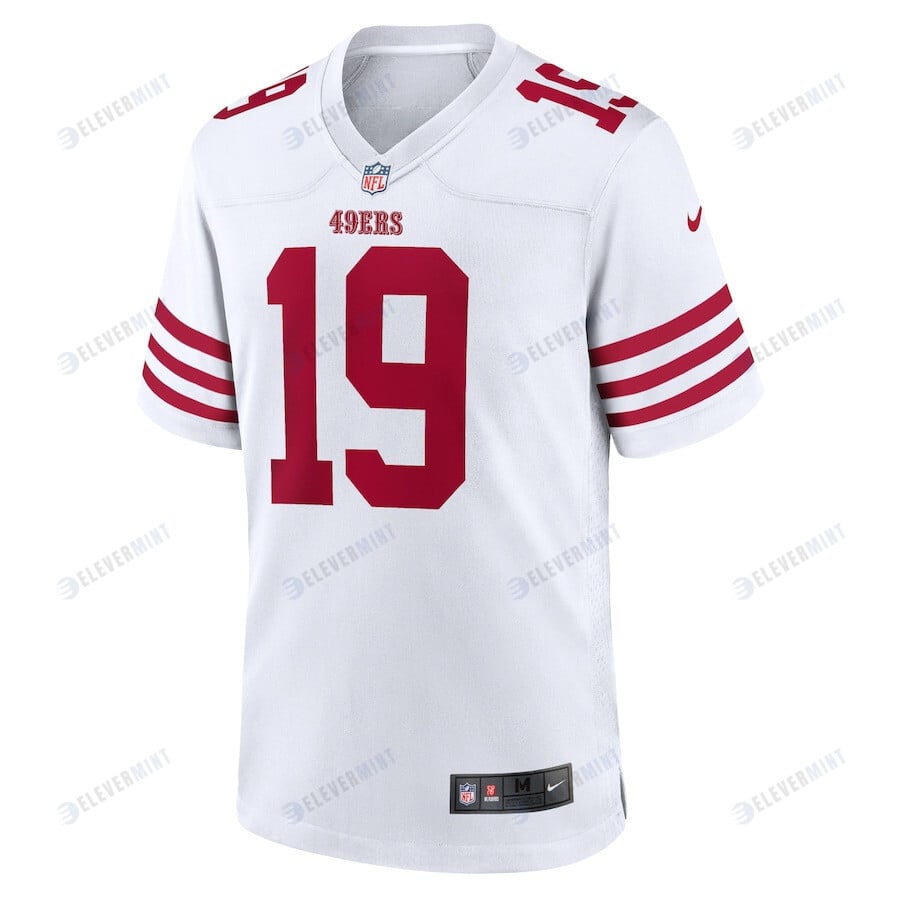 Deebo Samuel 19 San Francisco 49ers Player Game Jersey - White