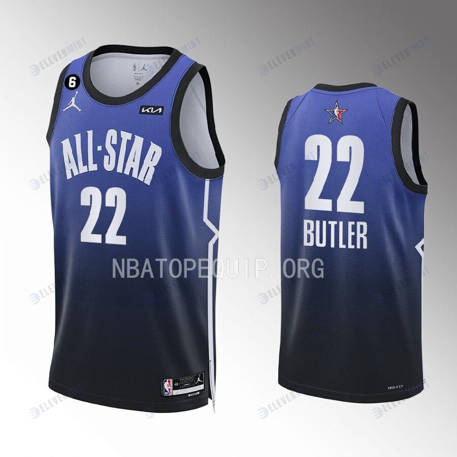 Jimmy Butler 22 Miami Heat 2023 NBA All-Star Men Jersey - Orange