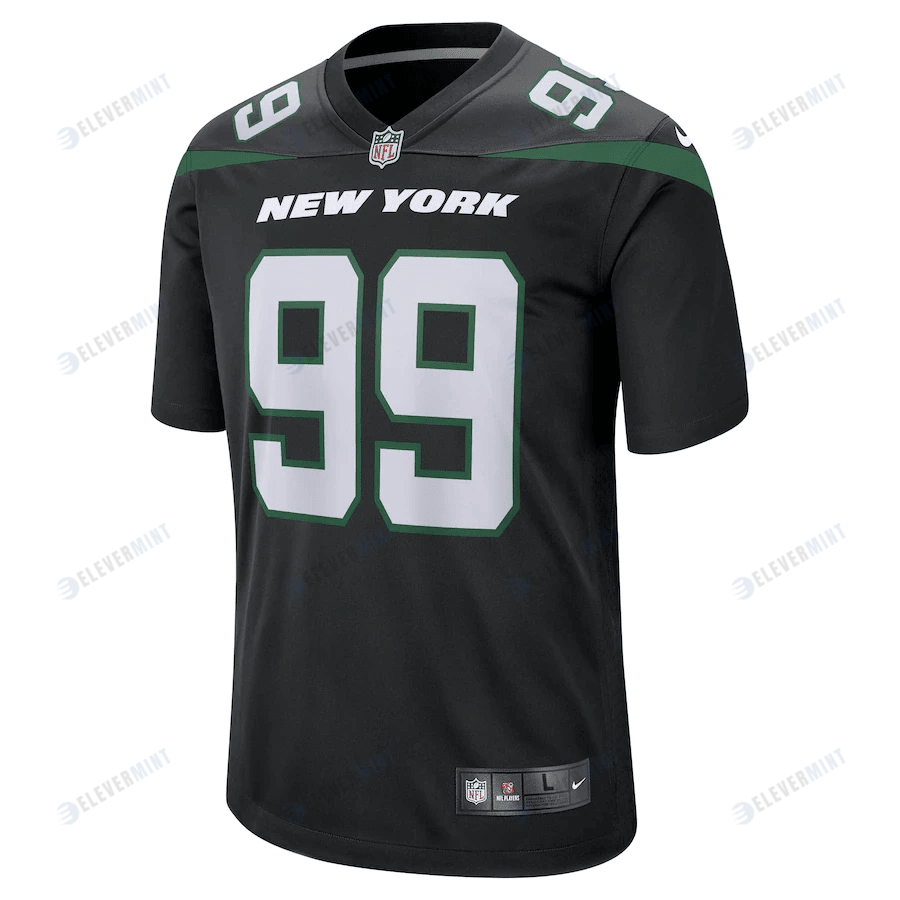 Mark Gastineau 99 New York Jets Game Jersey - Stealth Black
