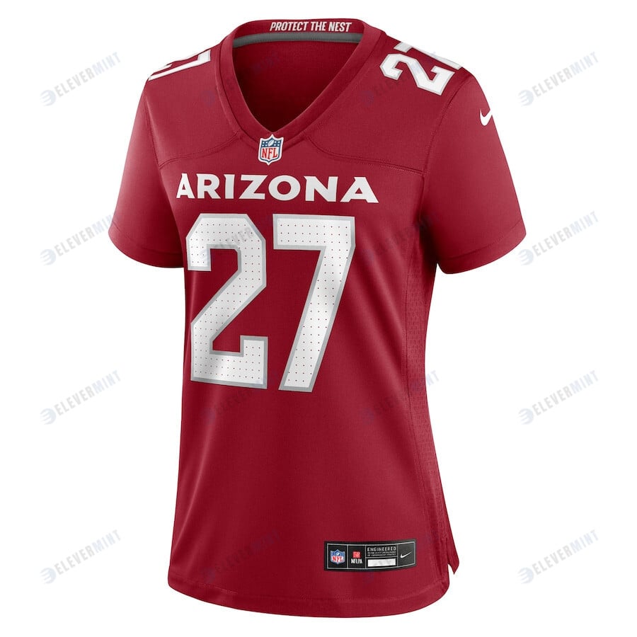 Divaad Wilson 27 Arizona Cardinals Women Team Game Jersey - Cardinal