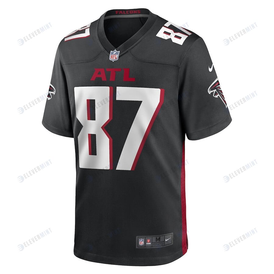 John FitzPatrick Atlanta Falcons Game Player Jersey - Black