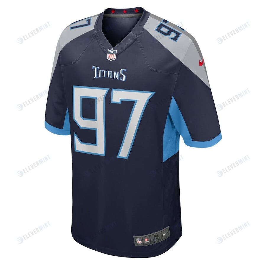 Kevin Strong Tennessee Titans Game Player Jersey - Navy