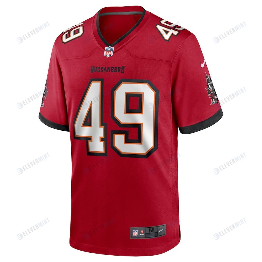 Cam Gill 49 Tampa Bay Buccaneers Game Jersey - Red