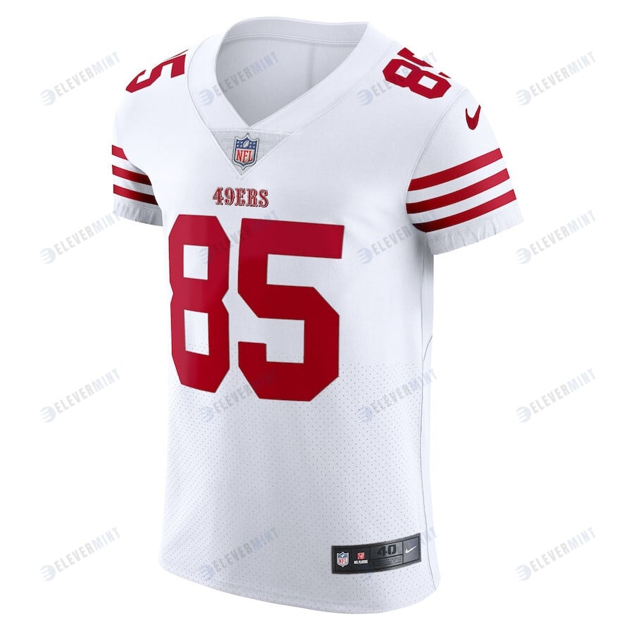 George Kittle 85 San Francisco 49ers Vapor Elite Jersey - White