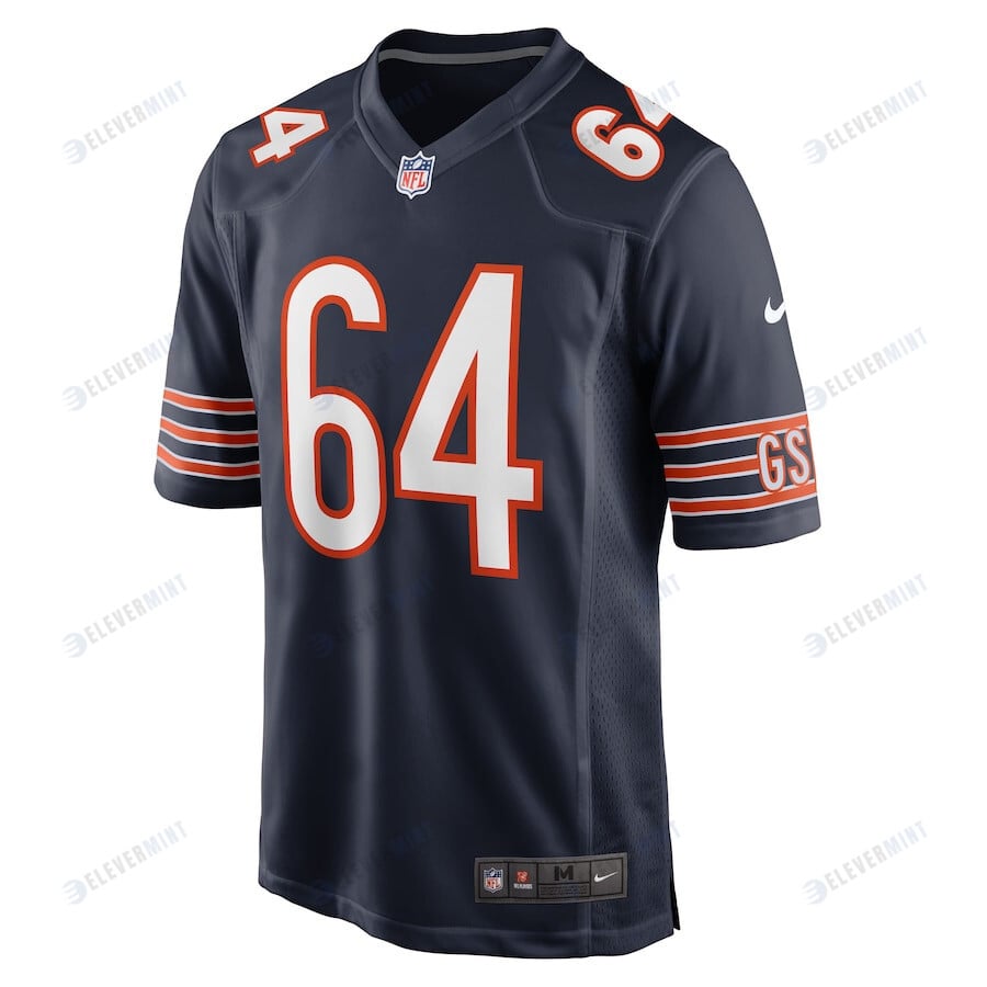 Mike Pennel Jr. Chicago Bears Game Player Jersey - Navy