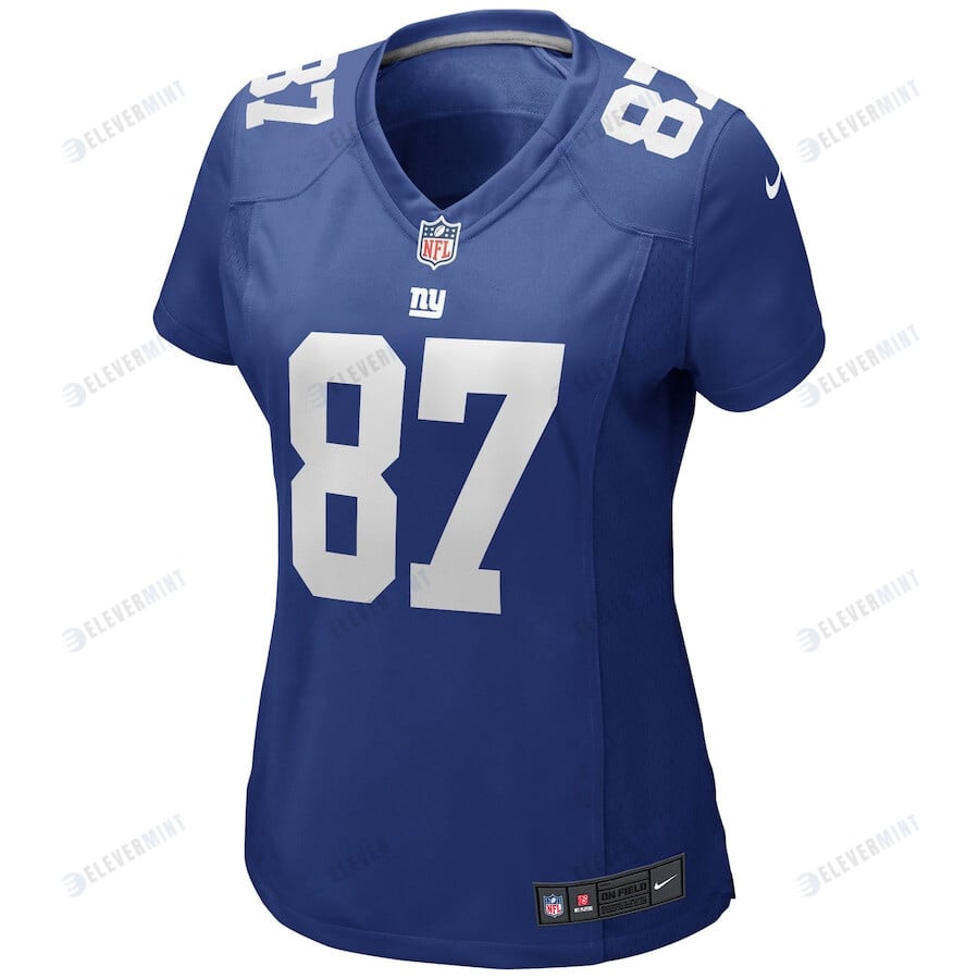 Sterling Shepard 87 New York Giants Women Game Jersey - Royal