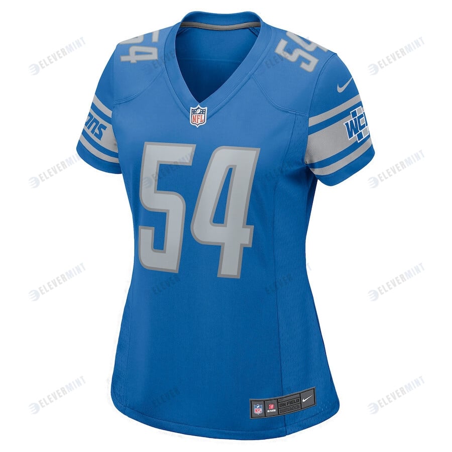 Alim McNeill 54 Detroit Lions Women Game Jersey - Blue