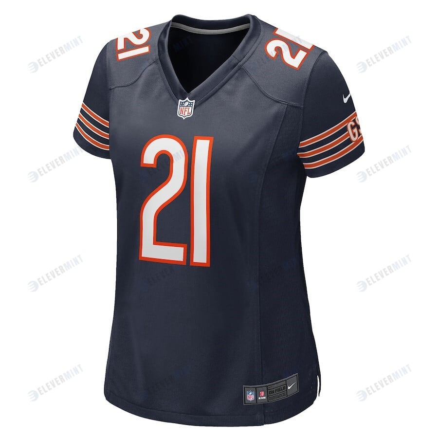 D'Onta Foreman 21 Chicago Bears Women's Game Jersey - Navy