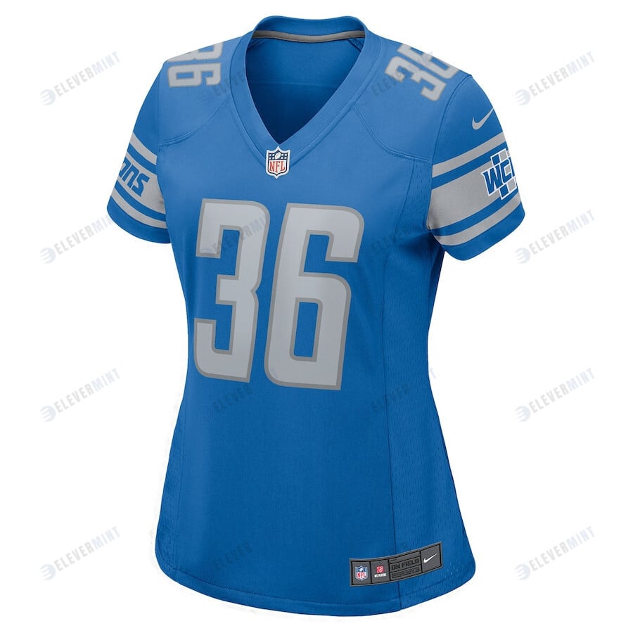 Chase Lucas Detroit Lions Women's Player Game Jersey - Blue