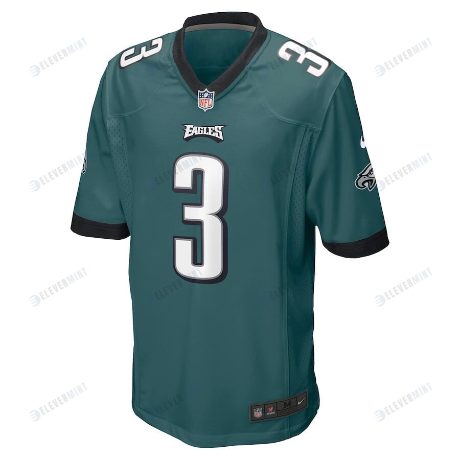 Zach Pascal 3 Philadelphia Eagles Game Jersey - Green