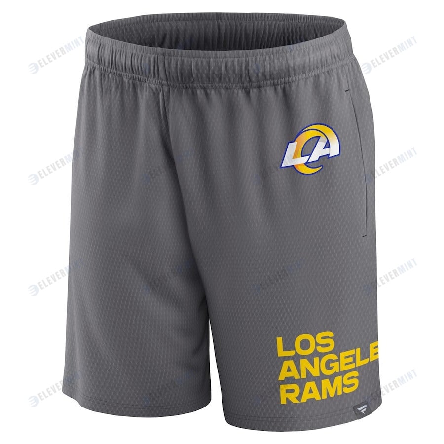 Los Angeles Rams Team Gray Clincher Shorts - Men