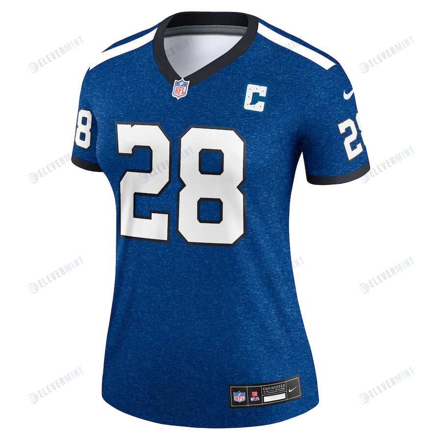 Jonathan Taylor 28 Indianapolis Colts Women Alternate Legend Jersey - Royal