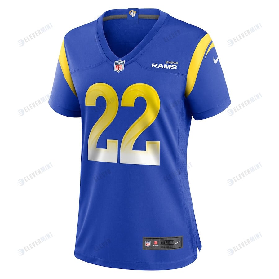 Shaun Jolly 22 Los Angeles Rams Game Women Jersey - Royal
