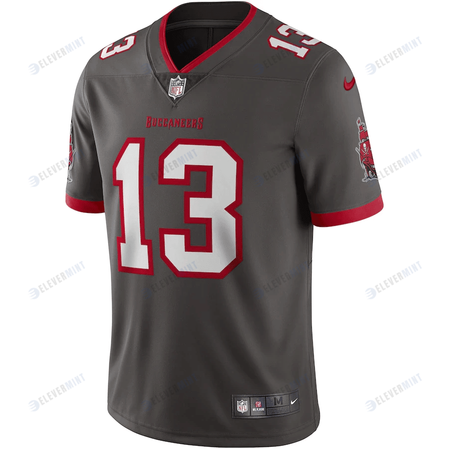 Mike Evans 13 Tampa Bay Buccaneers Alternate Vapor Limited Jersey - Pewter
