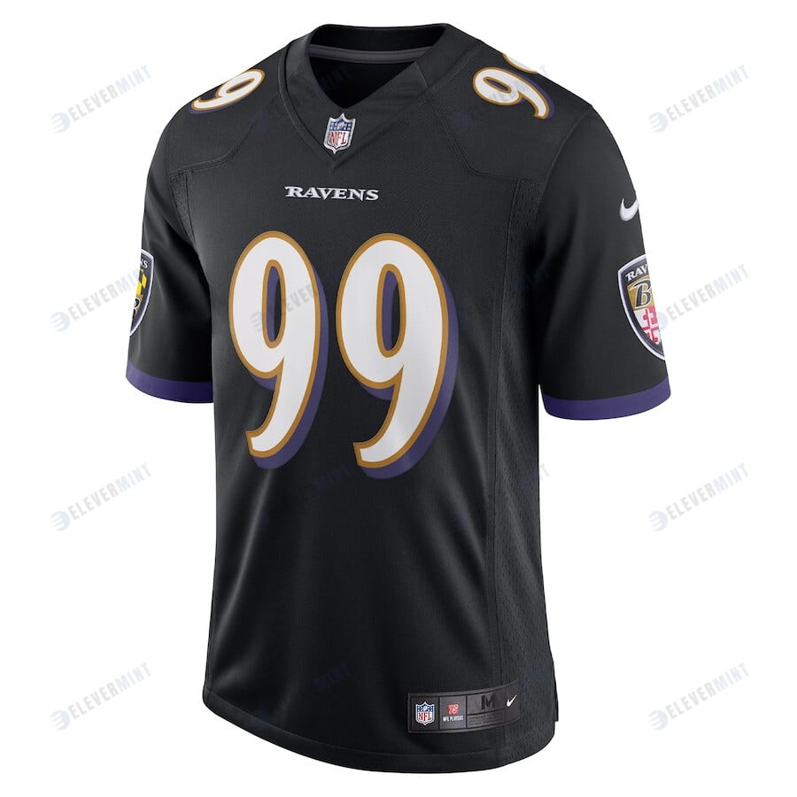 Odafe Oweh 99 Baltimore Ravens Vapor Limited Jersey - Black