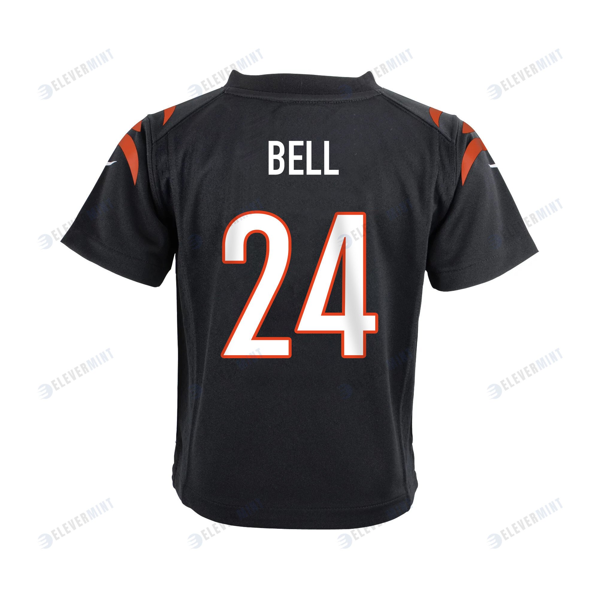 Vonn Bell 24 Cincinnati Bengals Super Bowl LVII Champions Youth Game Jersey - Black