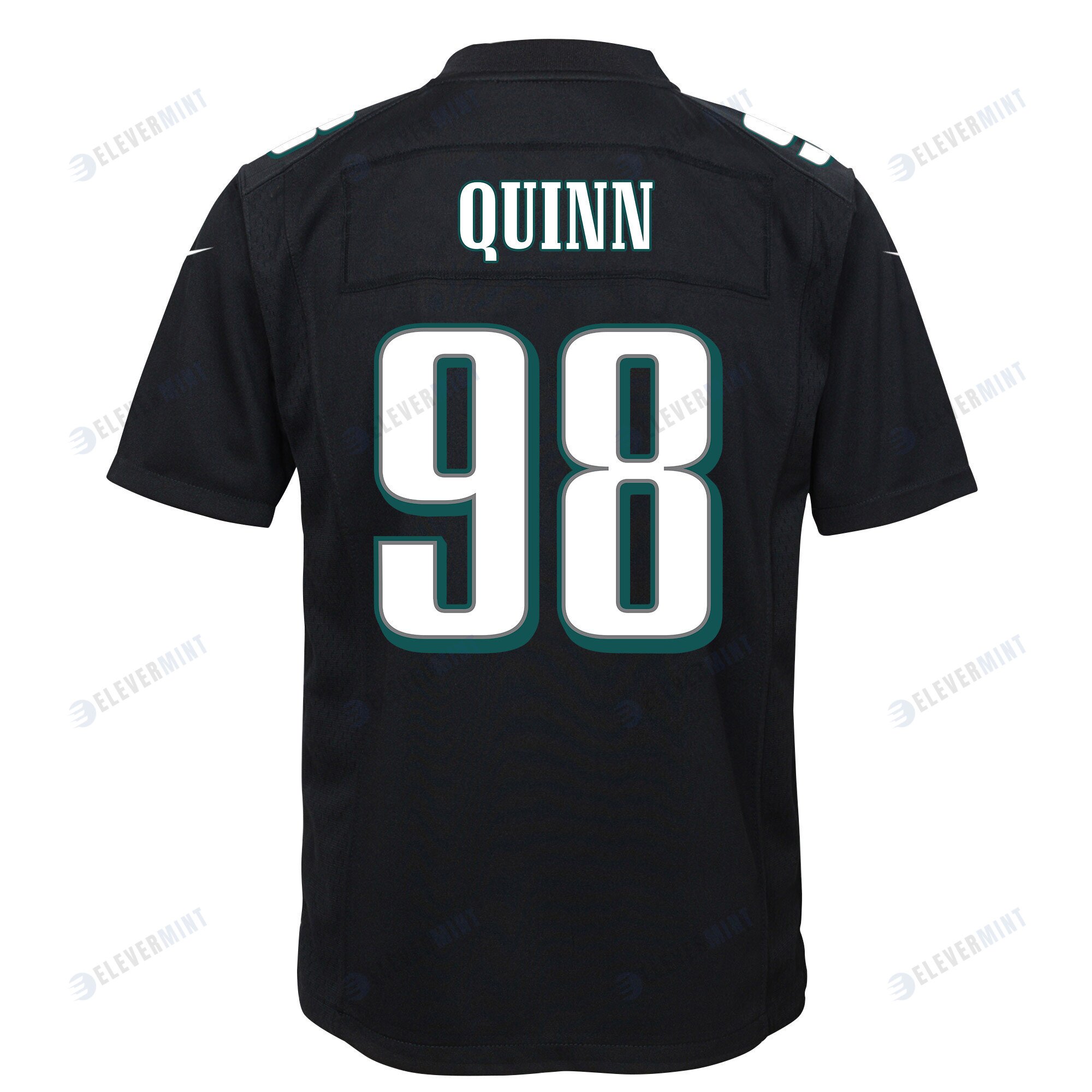 Robert Quinn 98 Philadelphia Eagles Super Bowl LVII Champions 2 Stars Youth Game Jersey - Black