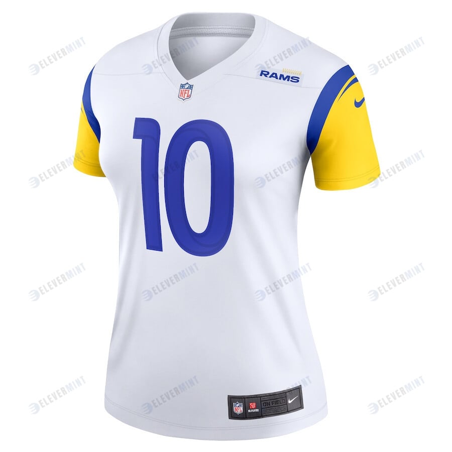 Cooper Kupp 10 Los Angeles Rams Women's Legend Jersey - White