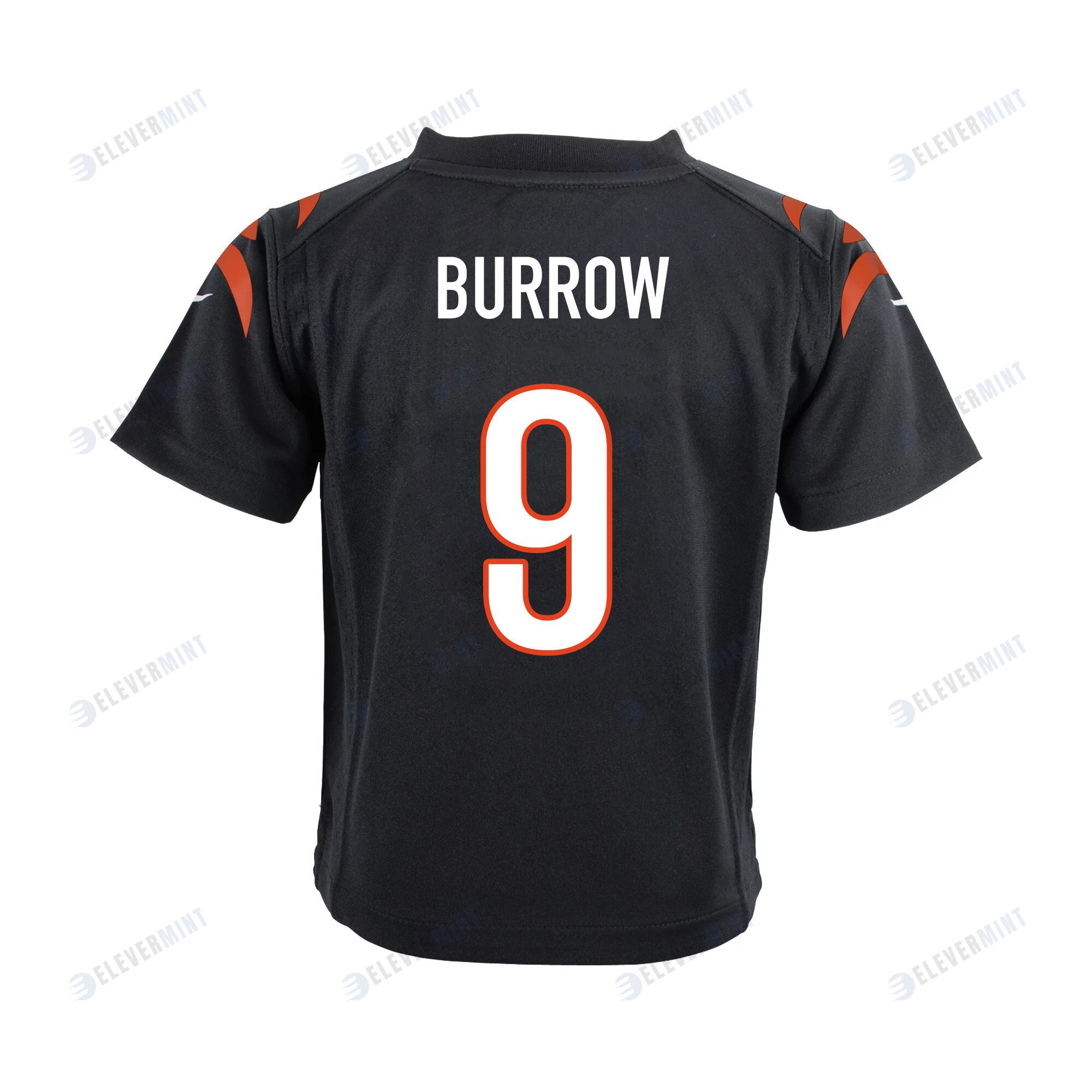 Joe Burrow 9 Cincinnati Bengals Super Bowl LVII Champions Youth Game Jersey - Black