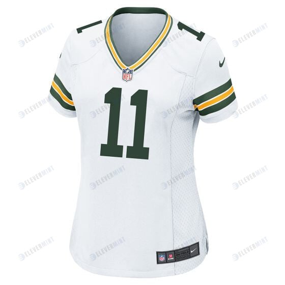Jayden Reed 11 Green Bay Packers Women Away Game Jersey - White