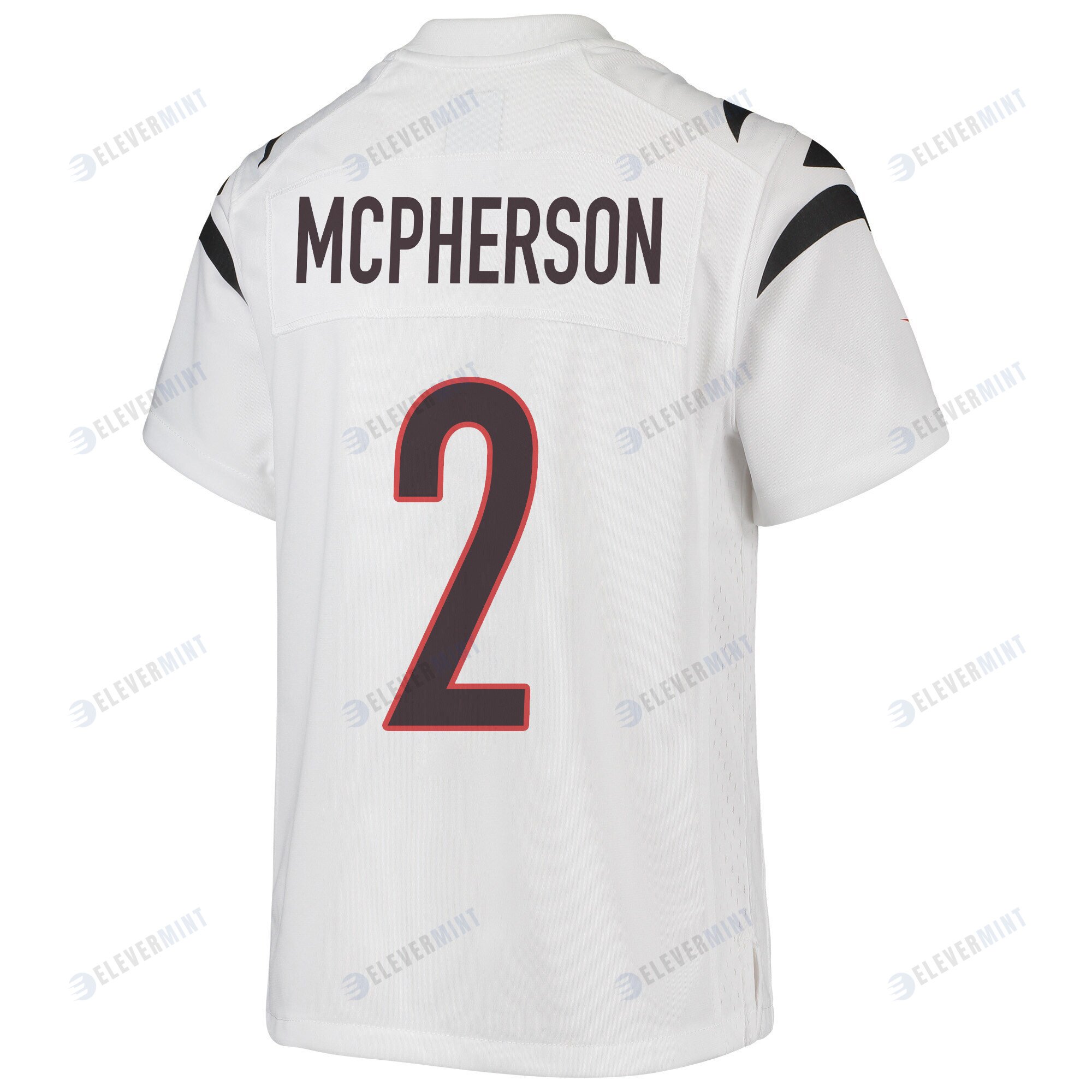 Evan McPherson 2 Cincinnati Bengals Super Bowl LVII Champions Youth Game Jersey - White