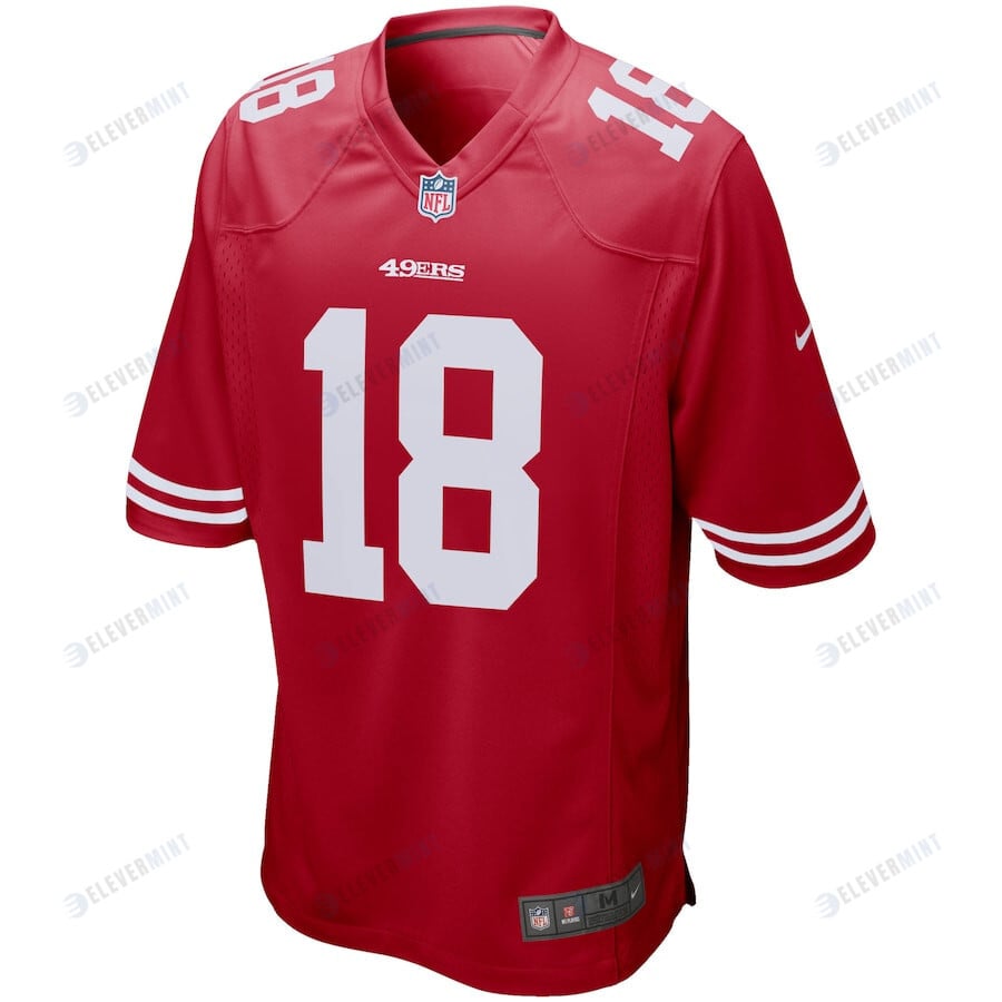 Dante Pettis 18 San Francisco 49ers Player Game Jersey - Scarlet