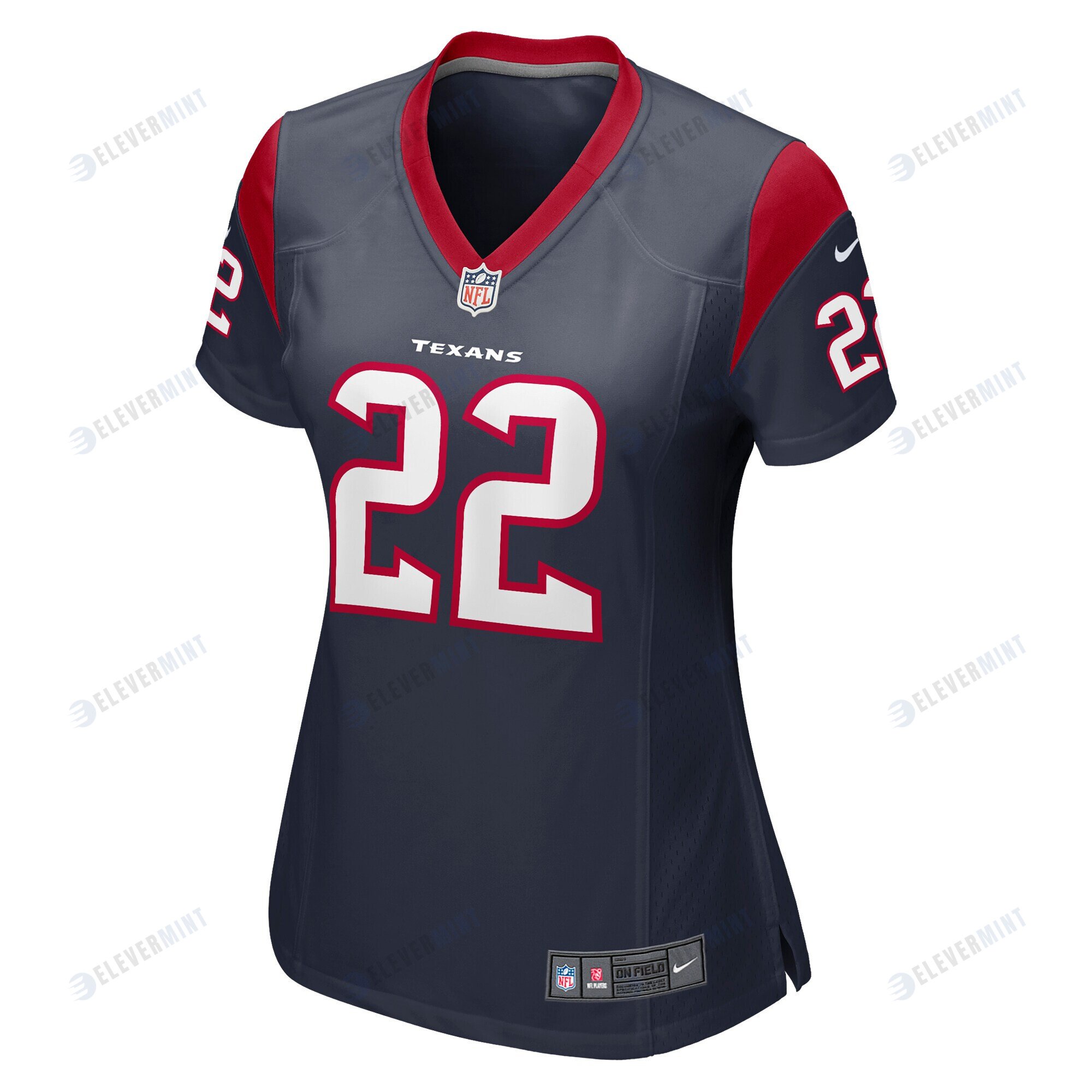 Mike Boone 22 Houston Texans Women's Game Jersey - Navy