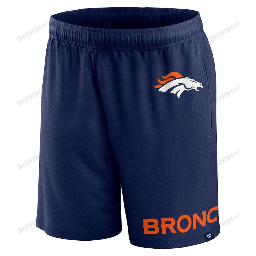 Denver Broncos Team Navy Clincher Shorts - Men