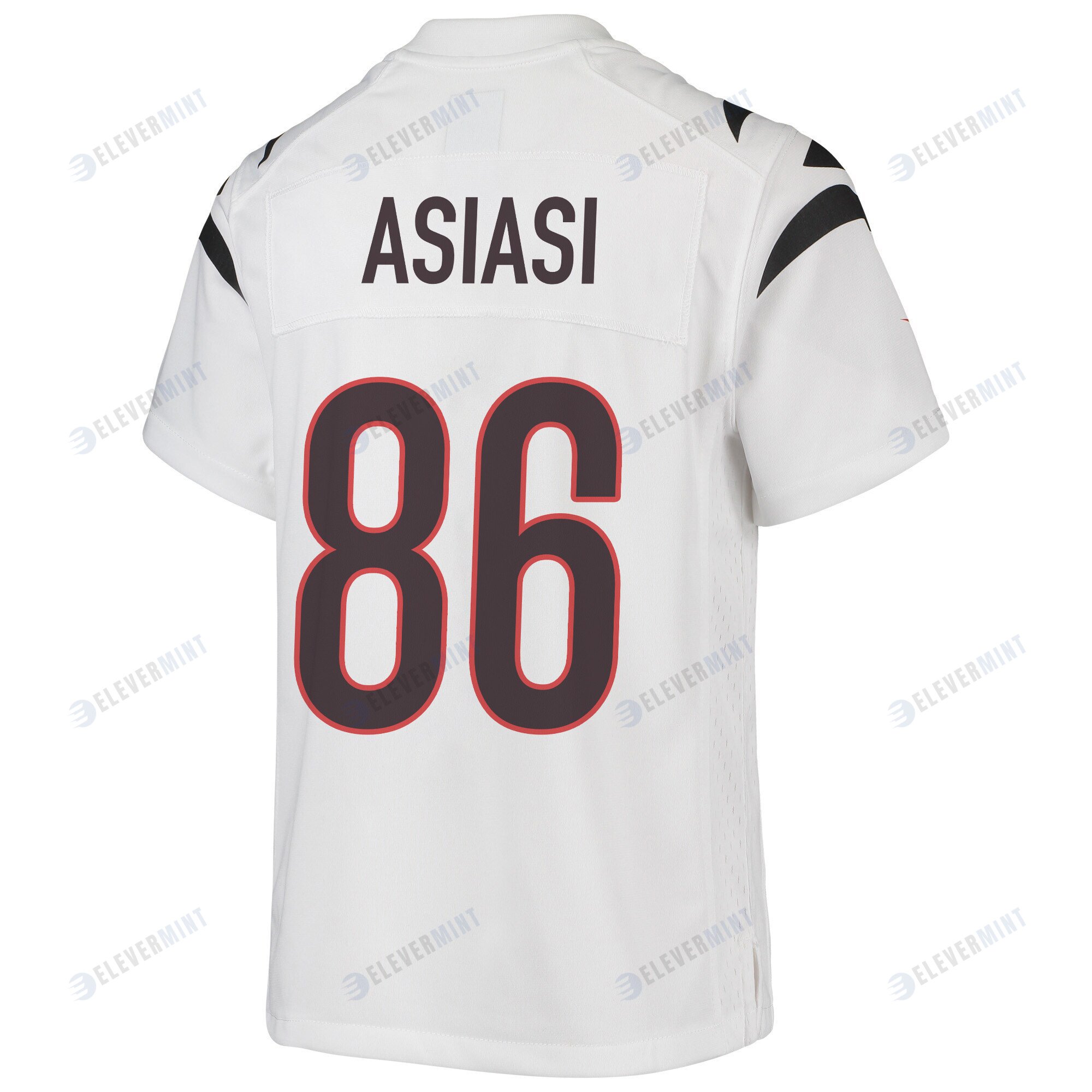Devin Asiasi 86 Cincinnati Bengals Super Bowl LVII Champions Youth Game Jersey - White