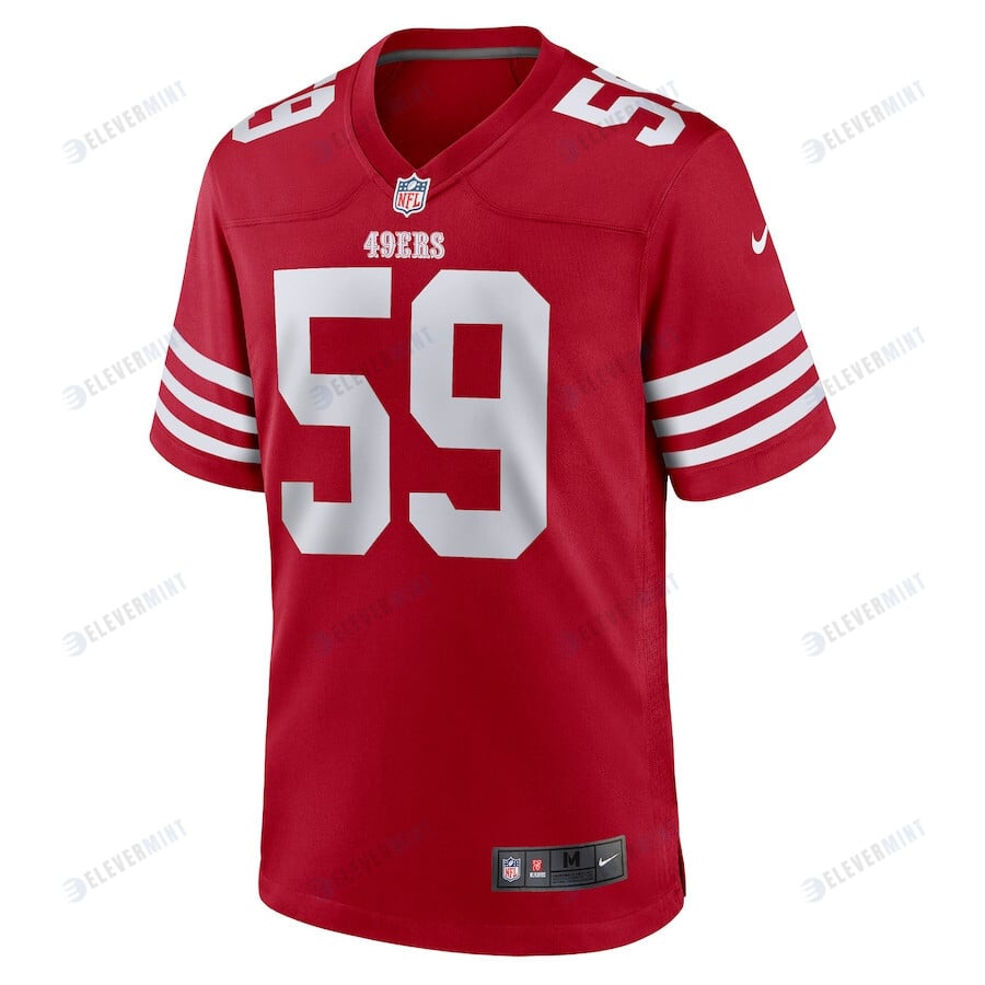 Curtis Robinson San Francisco 49ers Game Player Jersey - Scarlet