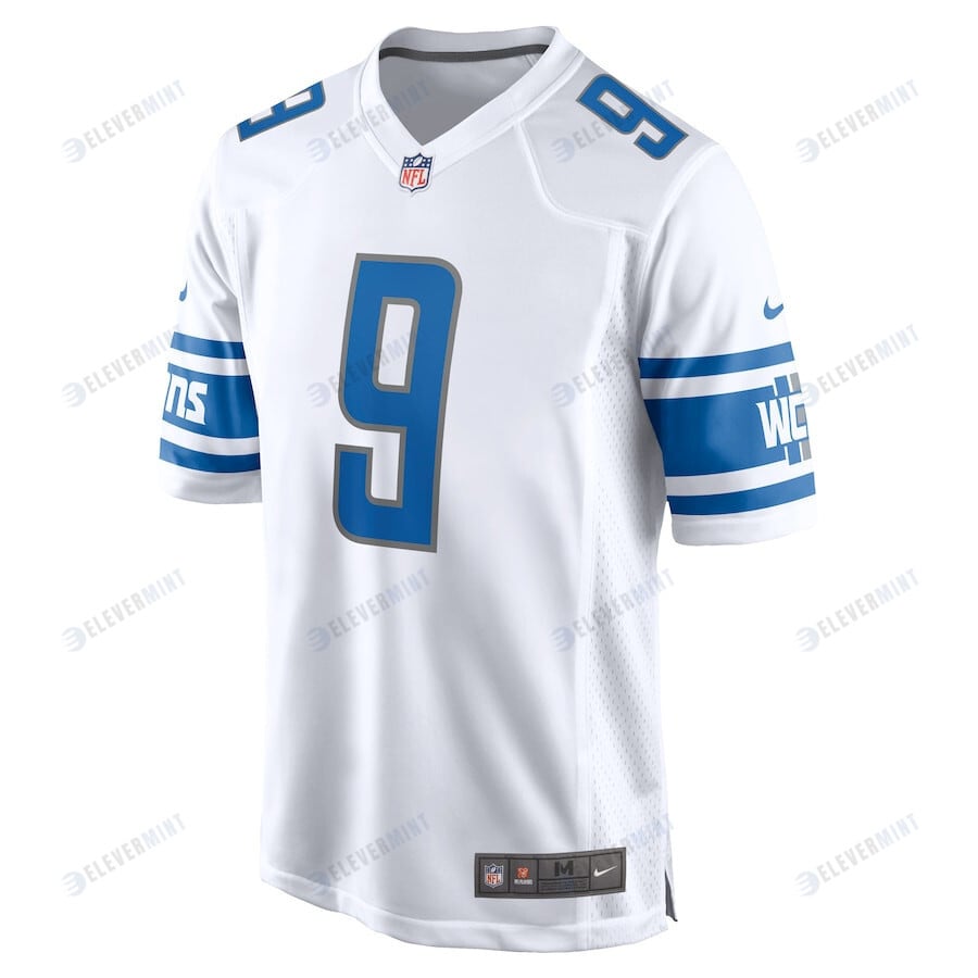 Jameson Williams 9 Detroit Lions Player Game Jersey - White