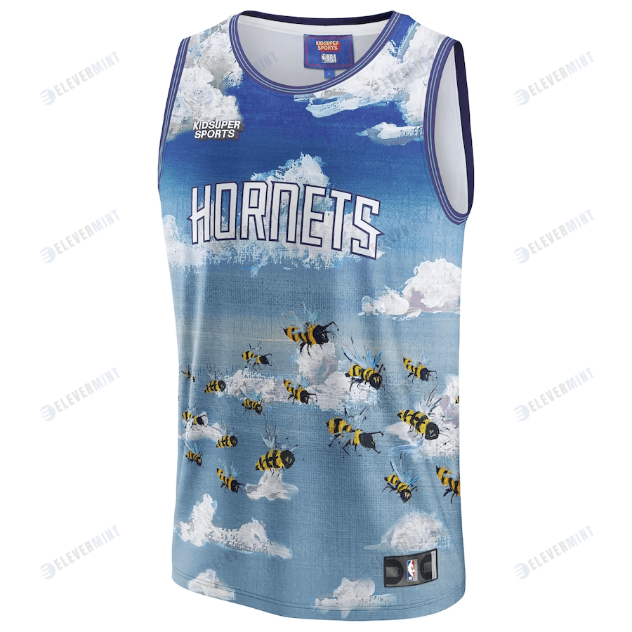 Charlotte Hornets NBA & KidSuper Studios Unisex Hometown Jersey - Blue