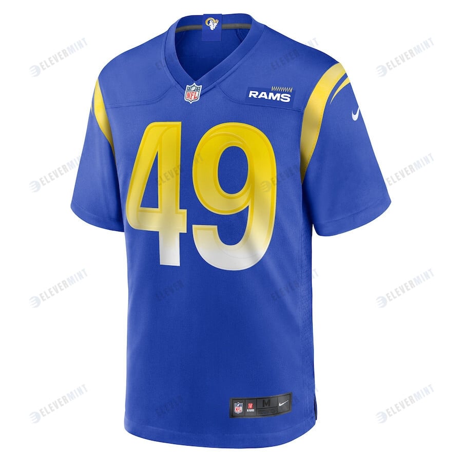 Roger Carter Jr. Los Angeles Rams Game Player Jersey - Royal