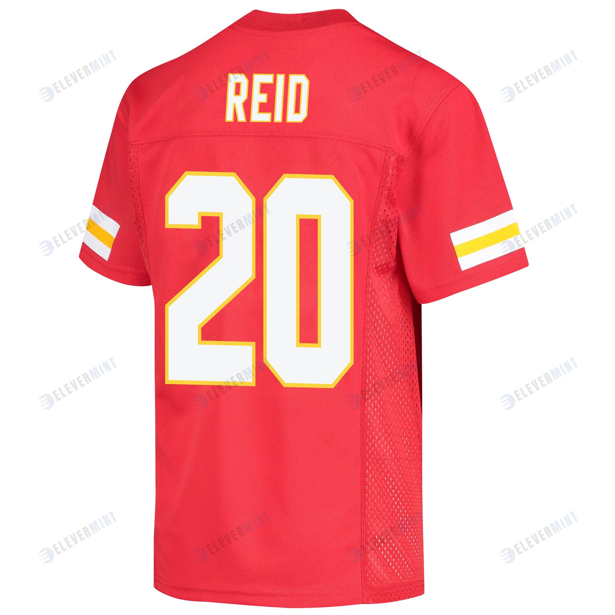 Justin Reid 20 Kansas City Chiefs Super Bowl LVII Champions 3 Stars Youth Game Jersey - Red