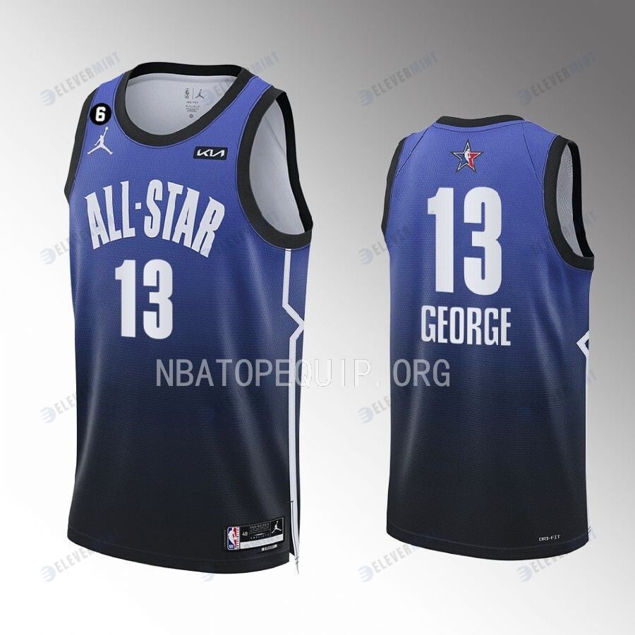 Paul George 13 Los Angeles Clippers 2023 NBA All-Star Men Jersey - Orange