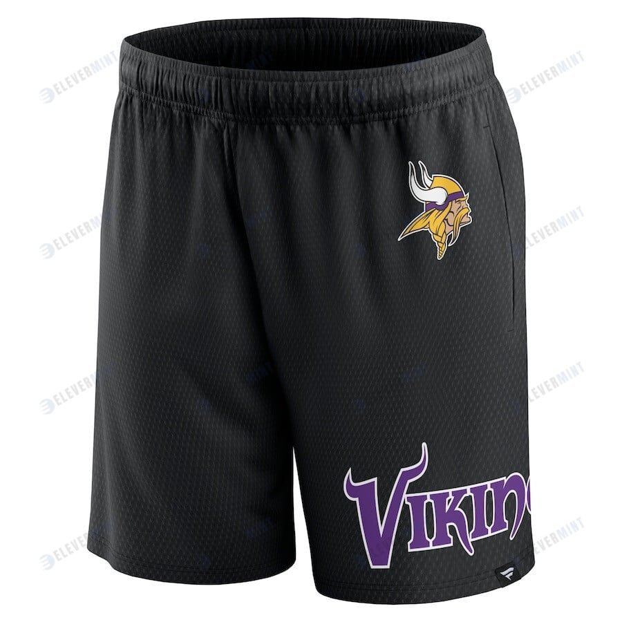 Minnesota Vikings Team Black Clincher Shorts - Men