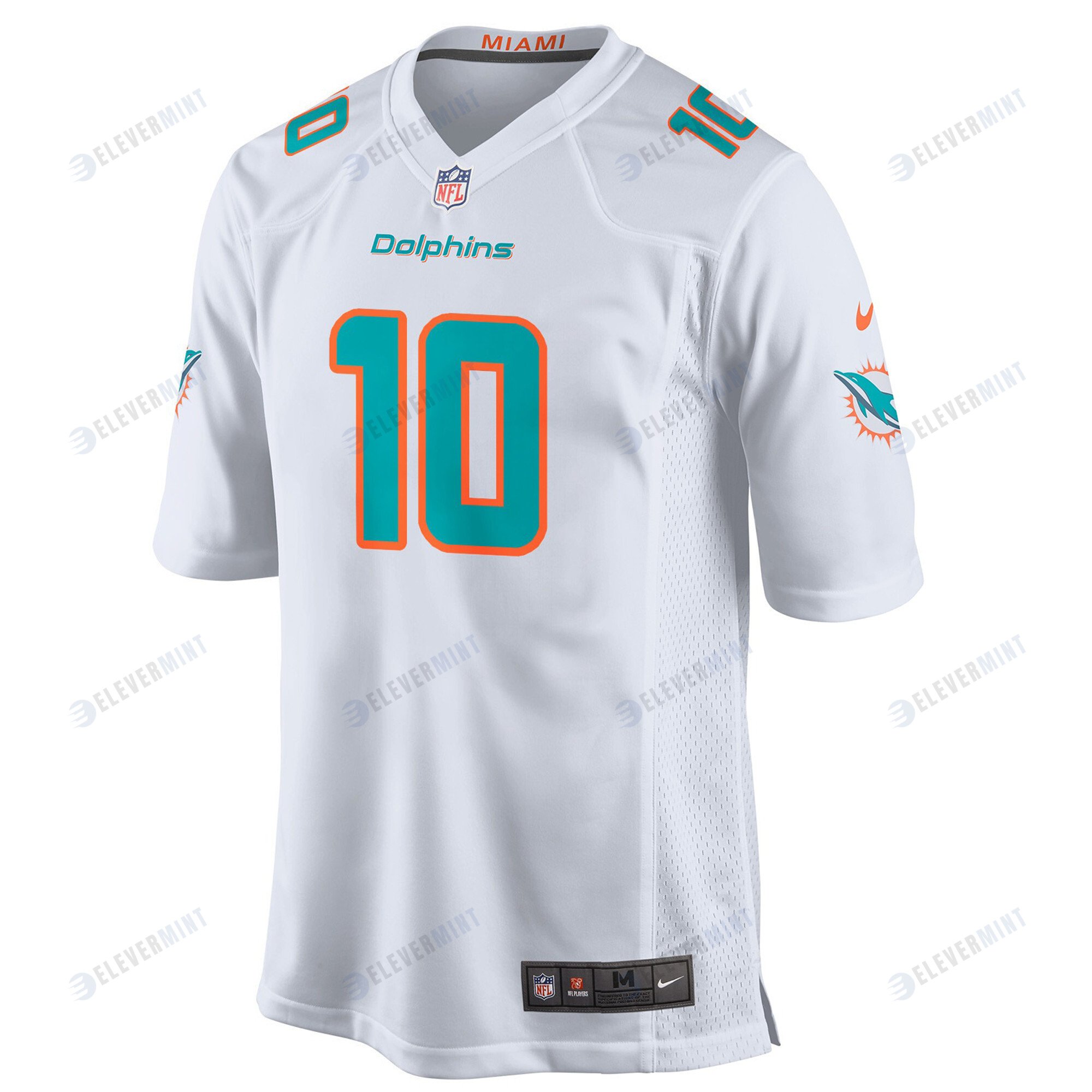Tyreek Hill 10 Miami Dolphins Game Men Jersey - White Jersey