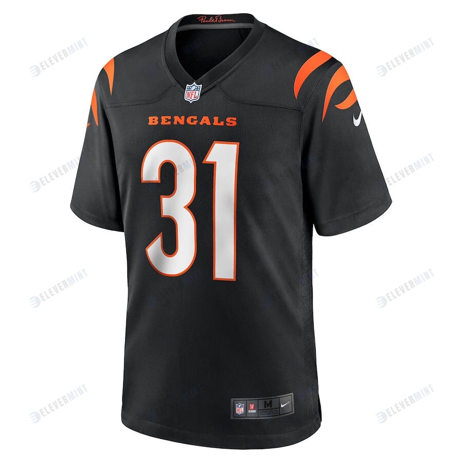 Michael Thomas 31 Cincinnati Bengals Game Jersey - Black