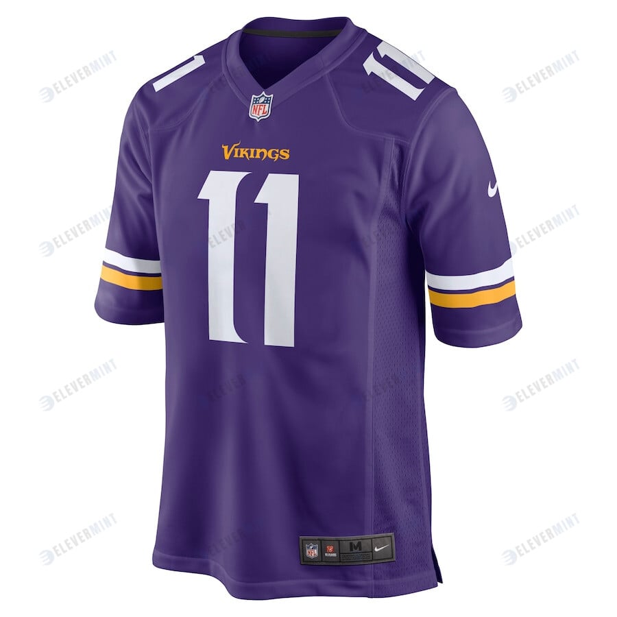 Kellen Mond 11 Minnesota Vikings Game Jersey - Purple