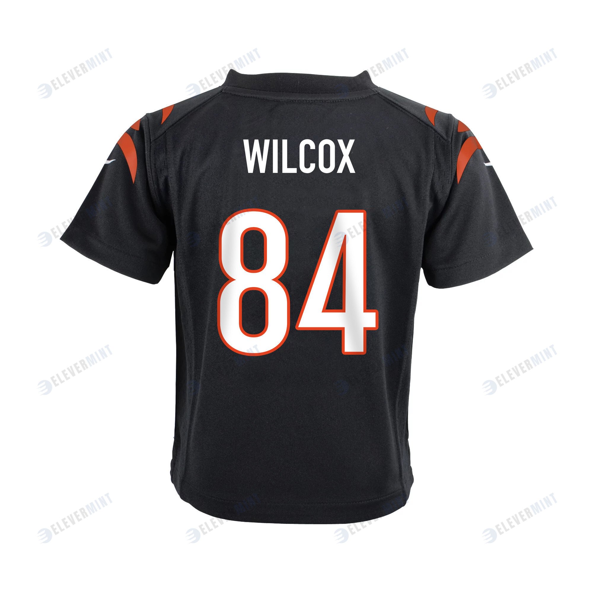 Mitchell Wilcox 84 Cincinnati Bengals Super Bowl LVII Champions Youth Game Jersey - Black