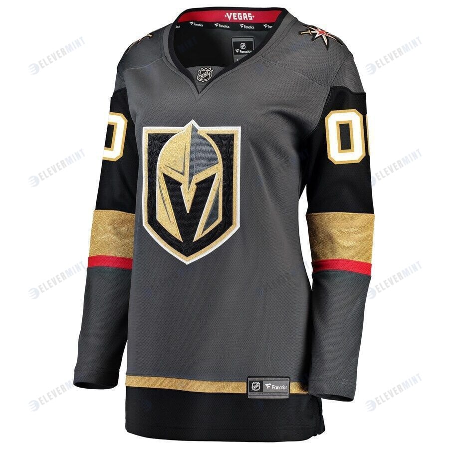 Vegas Golden Knights Women's Home Breakaway Custom Jersey - Black