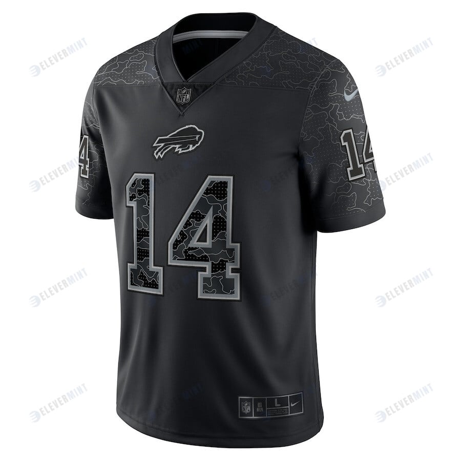 Stefon Diggs Buffalo Bills RFLCTV Limited Jersey - Black