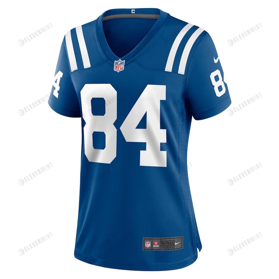 Johnny Lumpkin 84 Indianapolis Colts Women Team Game Jersey - Royal