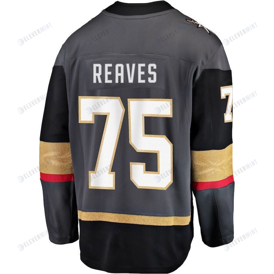 Ryan Reaves Vegas Golden Knights Home Breakaway Player Jersey - Black