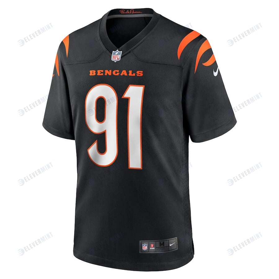 Trey Hendrickson Cincinnati Bengals Team Game Jersey - Black