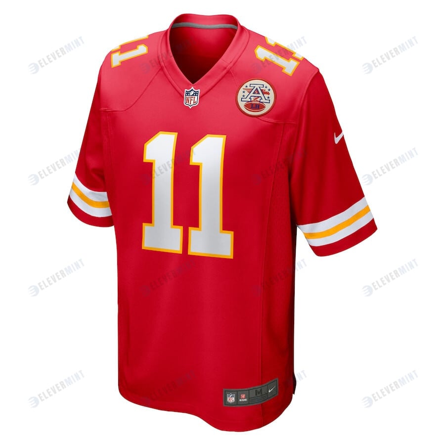 Marquez Valdes-Scantling 11 Kansas City Chiefs Game Jersey - Red
