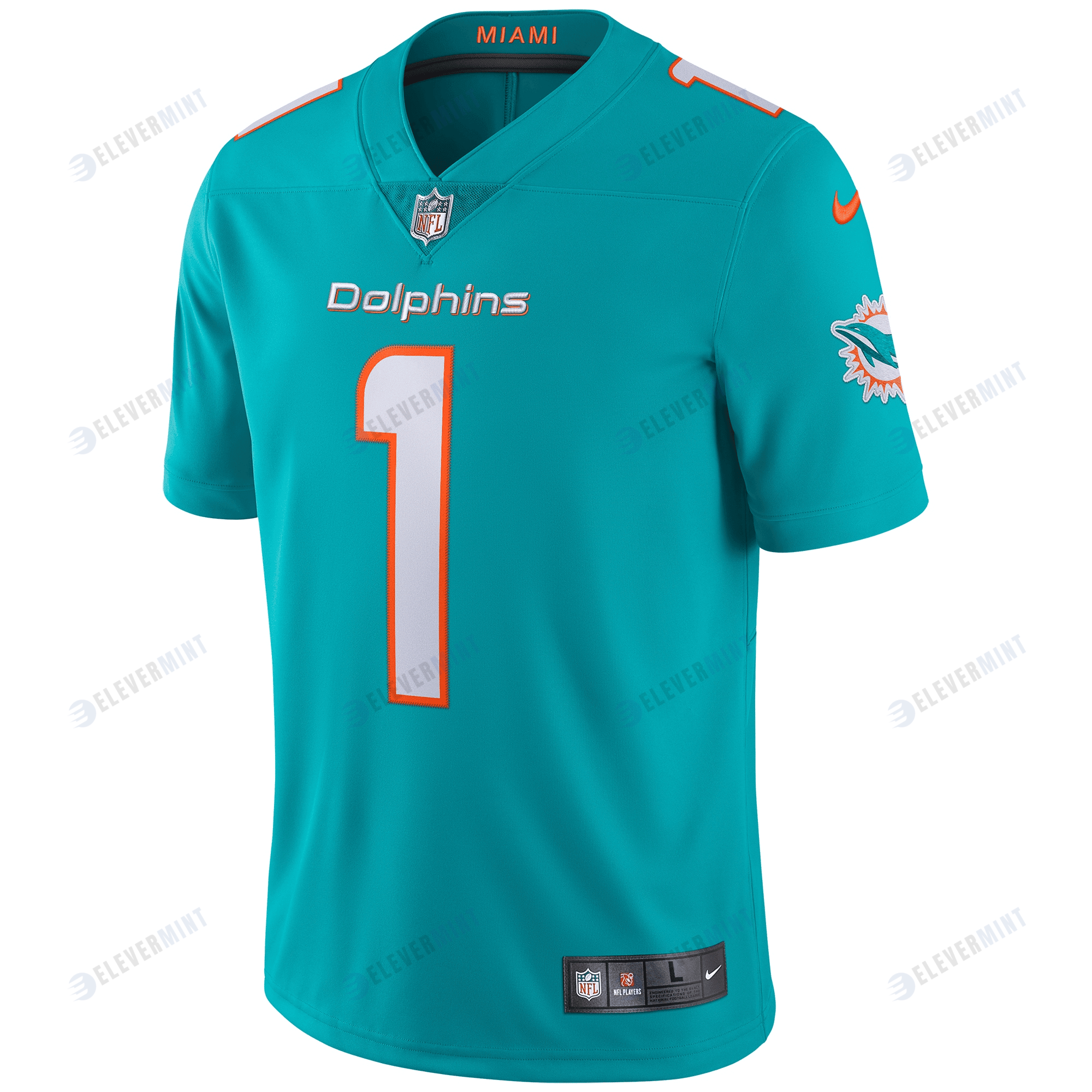 Tua Tagovailoa Miami Dolphins Vapor Limited Jersey - Aqua Jersey